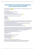 Barney Fletcher Real Estate Exam &lpar;235 Questions&rpar;  With Complete Solutions 2024&sol;2025