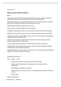 LECTURE NOTES MIDTERM HISTORY OF LATIN AMERICA 