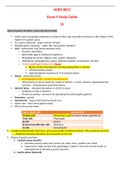  NURS 8022 / NURS8022 Exam 4 Study Guide 