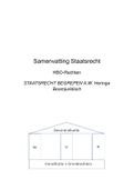 Samenvatting  Staatsrecht begrepen, ISBN: 9789462905122  