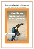 samenvatting H9 Leiderschap en Management | Handboek Organisatie en Management | 9de druk | Jos Marcus & Nick van Dam | ISBN: 9789001895600
