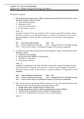 NURS 223 EXAM 2-COMPLETED A with Elaborate Answers and responses