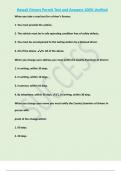 Hawaii Drivers Permit Test and Answers 100&percnt; Verified 