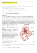 NUR 418 - MATERNITY- STUDY GUIDE&period;