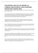 MEDICAL CODER PACKAGE DEAL QUESTIONS AND ANSWERS WITH VERIFIED SOLUTIONS  UPDATED 2024