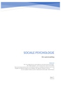 Sociale psycologie; Alles dat je wil weten over de samenleving