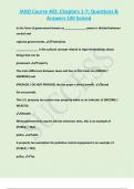 IAAO Course 402&colon; Chapters 1-7&semi; Questions & Answers 100 Solved