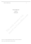  PSYC 304&colon; Perception 304 Midterm Week Four Midterm Essay&period; A&plus; Graded&period;