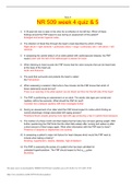 NR 509 week 4 quiz & 5 &lpar;Graded A&plus;&rpar; LATEST UPDATE