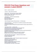 PKG 221 Final Exam Questions and answers &vert; Latest 2024&sol;25 