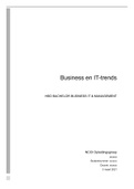 Moduleopdracht Business en IT trends - cijfer 6.5
