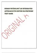 Exam &lpar;elaborations&rpar; Human Physiology An Integrated Approach
