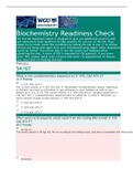Biochemistry C785 Readiness Check 2021 | C785 Readiness Check_Graded A