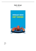 Nederlands boekverslag, Het diner - Herman Koch - 69e druk