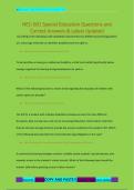 NES&colon; 601 Special Education Questions and  Correct Answers & Latest Updated 