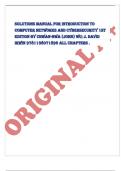 Exam &lpar;elaborations&rpar; Introduction to Computer Networks