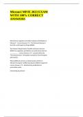 Missouri MPJE 2023 EXAM WITH 100&percnt; CORRECT ANSWERS&period;