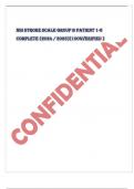 Exam &lpar;elaborations&rpar; NIH Stroke Scale Group B Patient 1-6