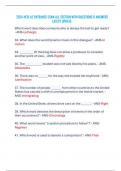 2024 HESI A2 ENTRANCE EXAM ALL SECTION WITH QUESTIONS & ANSWERS  LATEST UPDATE&period;