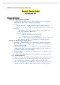 CHD 3243 - Exam 2 Study Guide.