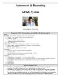 Case Study Assessment & Reasoning GI GU System, Jenna Simpson, 24 years old, (Latest 2021) Correct Study Guide, Download to Score A