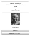 Case Study Heart Failure, Home Health Reasoning 1 of 2, Home Health Nurse Visit, Frank Smith, 75 years old, (Latest 2021) Correct Study Guide, Download to Score A