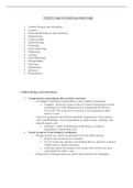 NUR 631 Physiology and Pathophysiology Study Guide