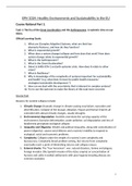 Tutorial Literature/References Notes - Healthy Environments and Sustainability in the EU (EPH1024)