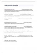 Astronomical units Questions And Verified Correct Answers&period;