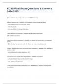 FCAS Final Exam Questions & Answers 2024&sol;2025
