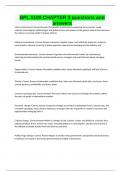 BPL 5100 CHAPTER 3 questions and answers