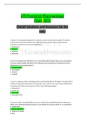 ATI Proctored Pharmacology &lpar;new&rpar;