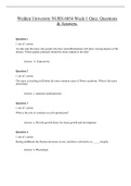 NURS 6054 Week 1 Quiz Questions Answers&period;