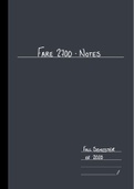 Survey of Natural Resource Economics (FARE 2700) - Lecture Notes