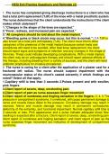 Hesi rn exit exam 800 questions and answers with rationale