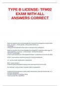 TYPE-B TFMO2 EXAMS IN A COMPILED BUNDLE