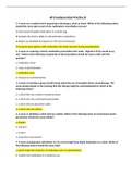 ATI Fundamentals Practice B