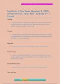 Top Driver Il Final Exam Questions & 100&percnt;  correct Answers- Latest Test &vert; Graded A&plus; &vert;  Passed