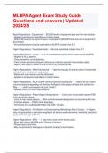MLBPA Agent Exam Study Guide Questions and answers &vert; Updated 2024&sol;25