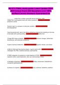 NU 674 FINAL study guide Latest Update 2024-2025 Actual Exam 280 Questions and 100&percnt; Verified Correct Answers Guaranteed A&plus;