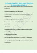 Cosmetology State Board  BUNDLED EXAMS WITH COMPLETE SOLUTIONS&lpar;LATEST&rpar;
