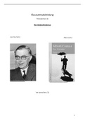 Vergleich Jean-Paul Sartre und Albert Camus zum Thema Existentialismus