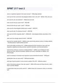 SPMT 217 test 2 Questions and Answers 100&percnt; Solved 2024&sol;2025