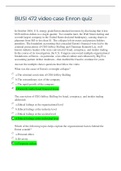 Exam &lpar;elaborations&rpar; MANAGEMENT 482 &lpar;BUSI 472-ENRON CASE