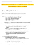 Pharmacotherapeutics for Advanced Practice Nurse Prescribers&comma; 5th edition Woo Robinson Test Bank