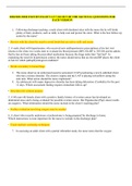 2020&sol;2021 HESI EXIT RN EXAM V1-V7 110 OUT OF THE 160 TOTAL QUESTIONS FOR EACH VERSION
