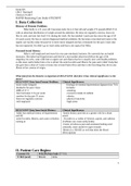 NURSING N352 RAPID REASONING CASE STUDY (LATEST AND GRADED A)