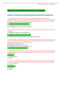 Maternity and Pediatric Nursing 3rd Edition