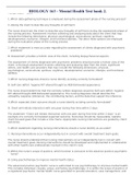 BIOLOGY 163 - Mental Health Test bank 2&period;