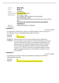 BUSI 505 Quiz 6&lowbar; BUSI 505 HEALTH CARE INFORMATICS Quiz 6 Questions and Answers&period;